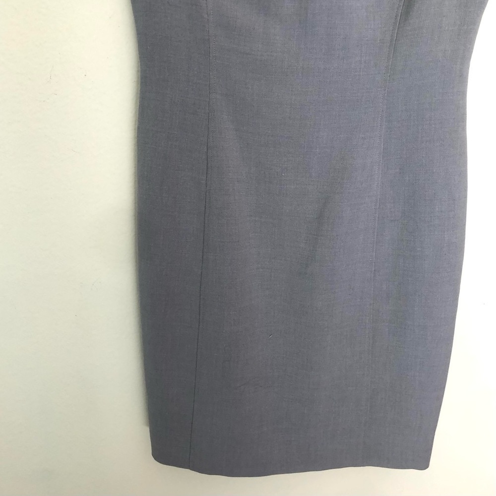 Tahari Gray Sleeveless Sheath Dress - Picture 10 of 15